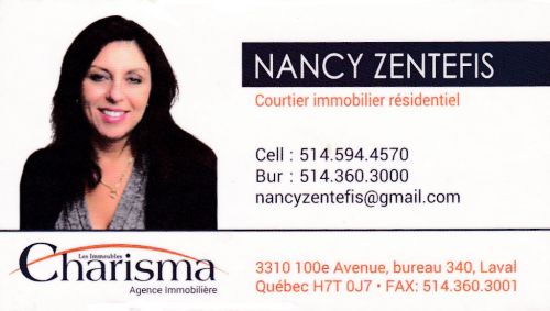 Immeubles Charisma - Nancy Zentefis à Laval